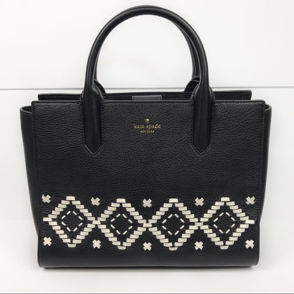 kate spade Handbags - Kate Spade Meriwether Flynn Street Woven Handbag